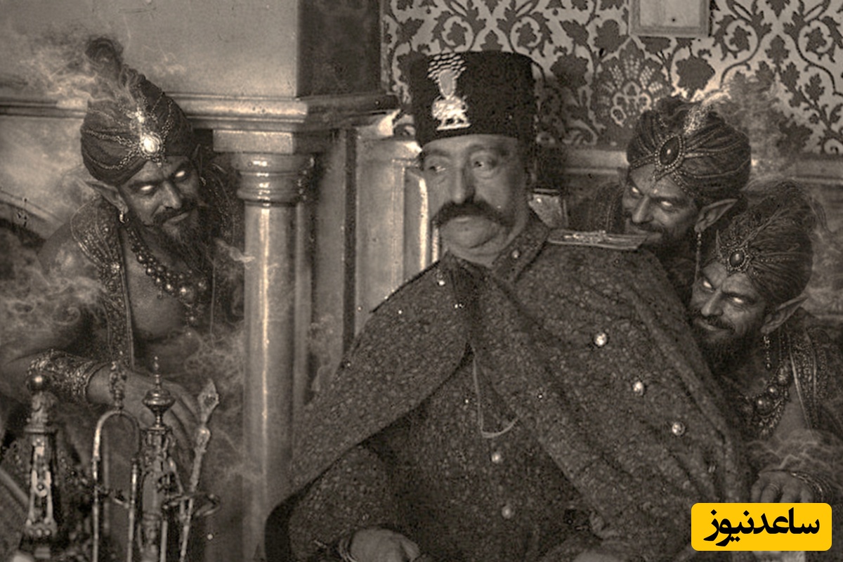 هم سفره شدن ناصرالدین شاه با 3 جن! 😱😱😱 + عکس / بخشی پنهان از زندگی شاه قاجار