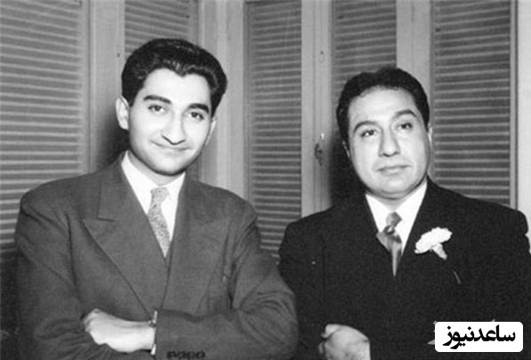 حمیدرضا پهلوی (چپ)