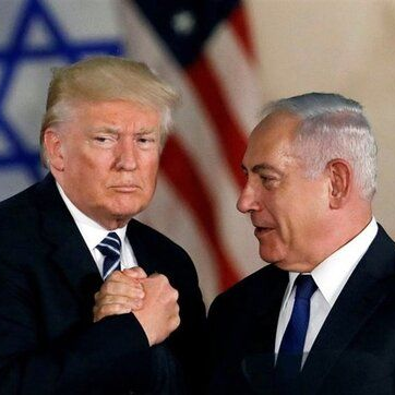 دونالد ترامپ و نتانیاهو