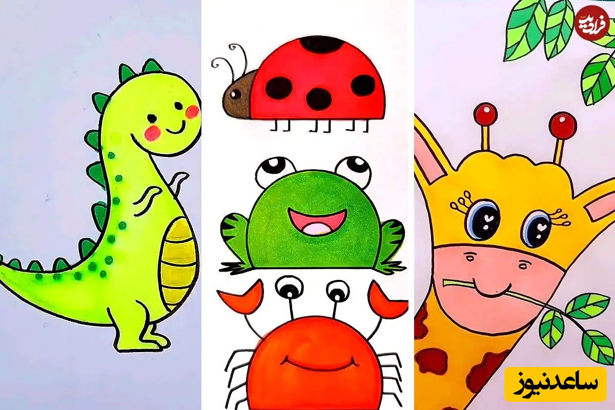 سری دوم : 10 ایده‌ ناب برای نقاشی‌ دفتر مشق کودکان/ با این راهکار فرزندتون رو به درس و مشق تشویق کنید+ عکس
