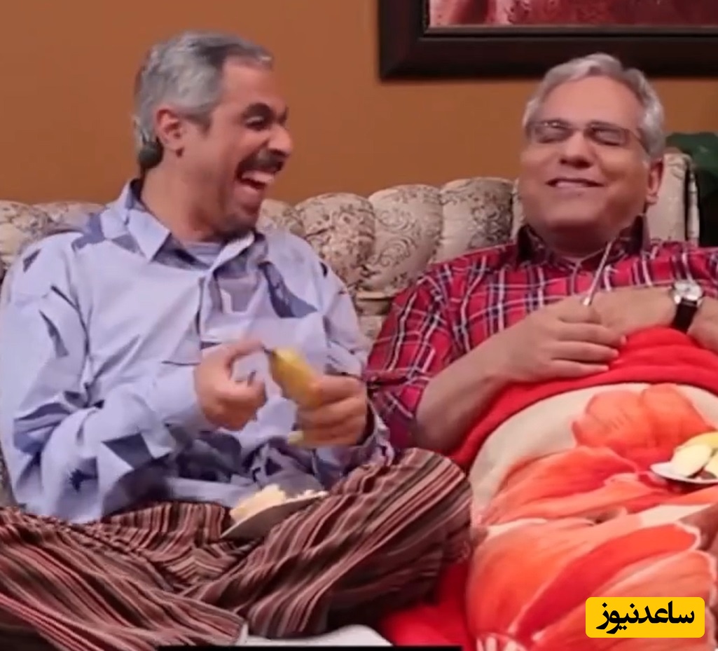 یادی کنیم از پشت صحنه  خنده دار «درحاشیه» با هنرنمایی مهران مدیری و سیامک انصاری /لامصب مگه میشه جلوی جواد رضویان دووم آورد😂