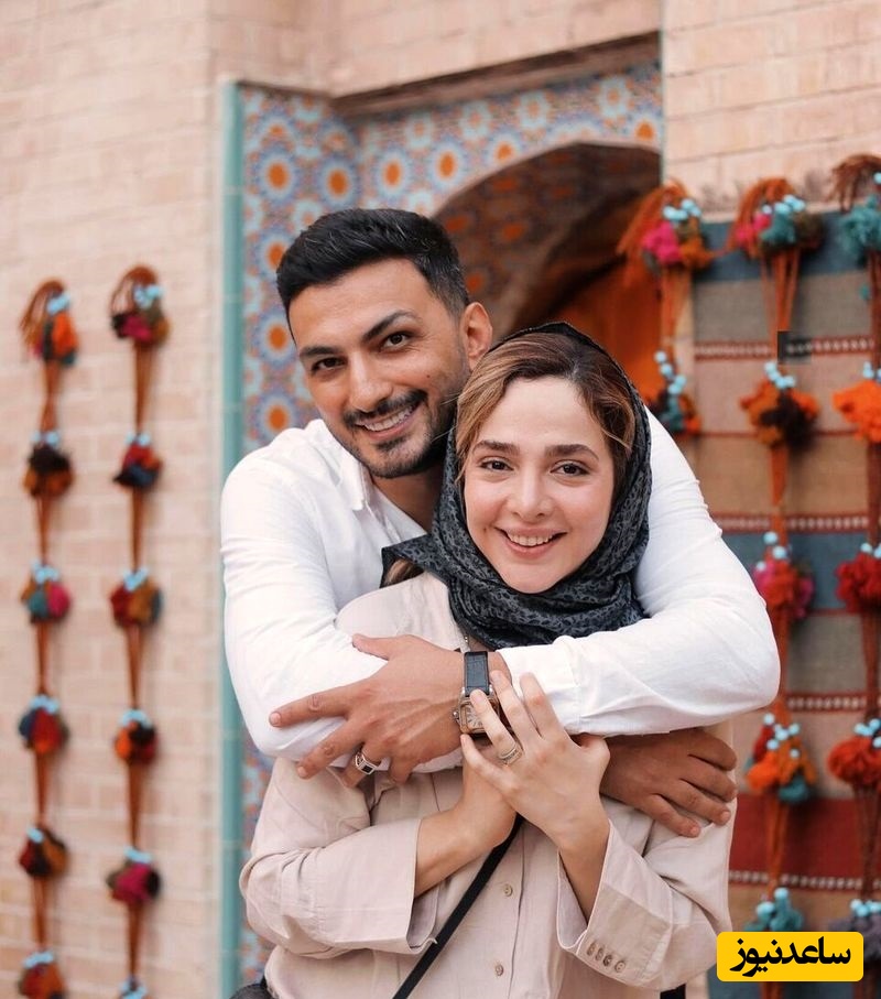 سلفی کیوت و بامزه المیرا دهقانی، در کنار همسرش/ زیادی شبیه هم نیستن!؟+ عکس