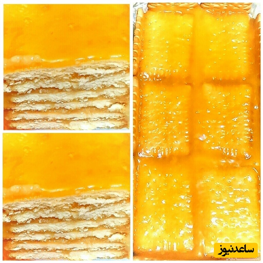 روش تهیه کیک یخچالی پرتقالی و لذیذ برای عصرهای زمستانی+ ویدئو