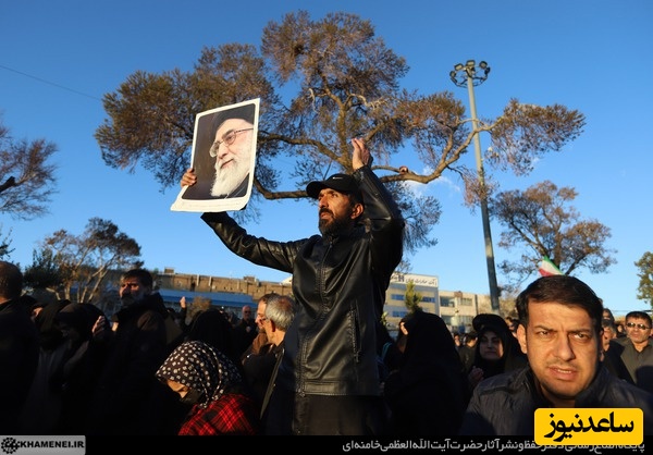 تصاویری از حضور مردم داغدار ایران در خیابان‌های سراسر کشور