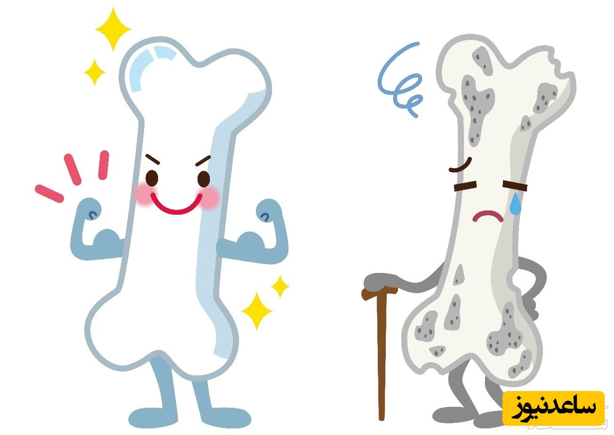 استخوان سالم و فرسوده