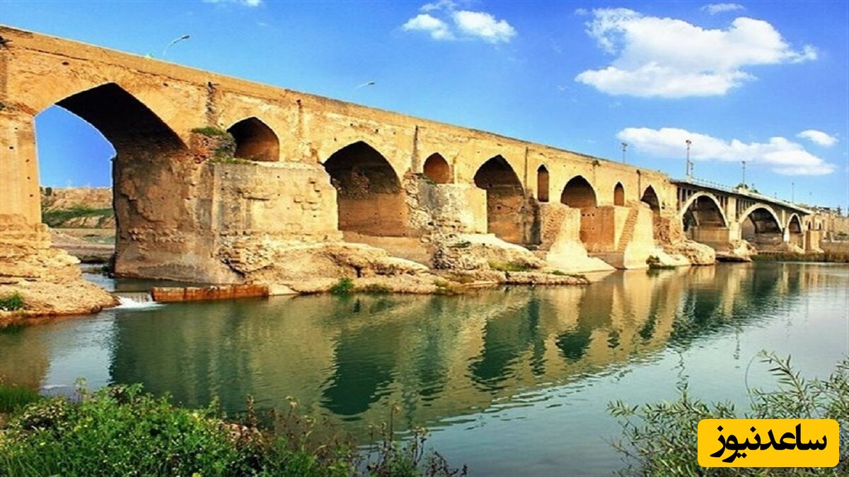 پل ساخته شده توسط رومیان در دزفول + فیلم