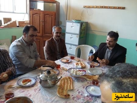 خلاقیت خنده دار کارمند باهوش برای نخوردن غذایش در اداره توسط همکارانش+ویدیو/ نشسته تک تک دونه های برنجش رو شمرده روی ظرفش نوشته😂