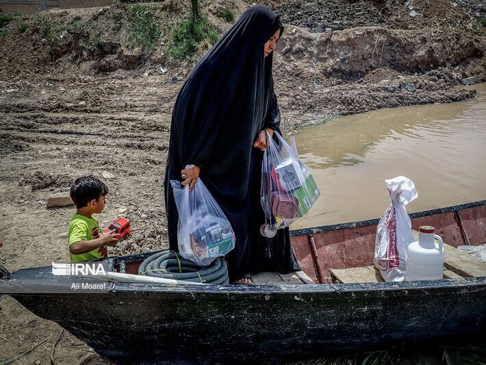 شهری در ایران که فقط با قایق می‌شود به آن رسید+ تصاویر