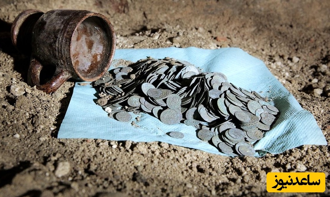 «جام سفالی پر از سکّه» از زیر محراب کلیسا بیرون آمد