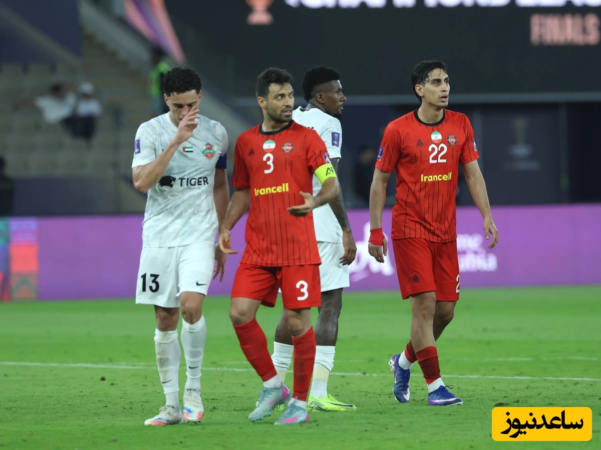 خلاصه بازی هیجان انگیز شباب الاهلی امارات  - تراکتور