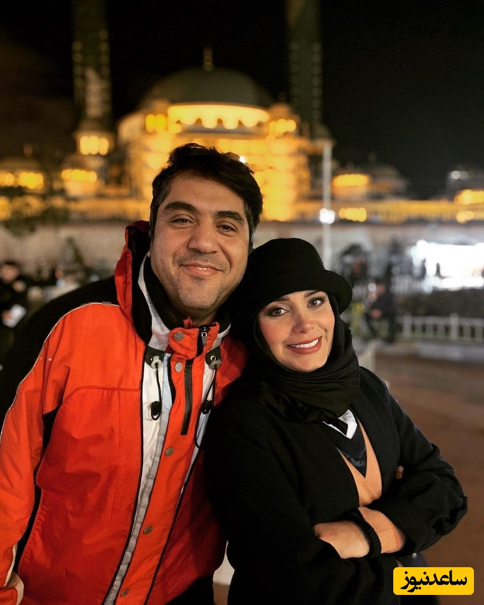 مانی رهنما چه همسر لوندی داره 😍🔥 دلبری صبا راد اینبار با پوشش پلنگی 😍