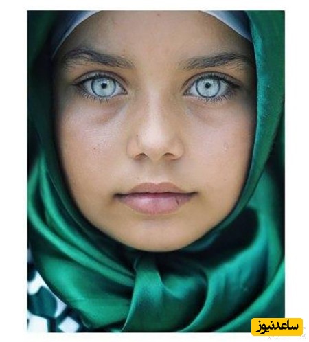 دختر با چشمان زیبا