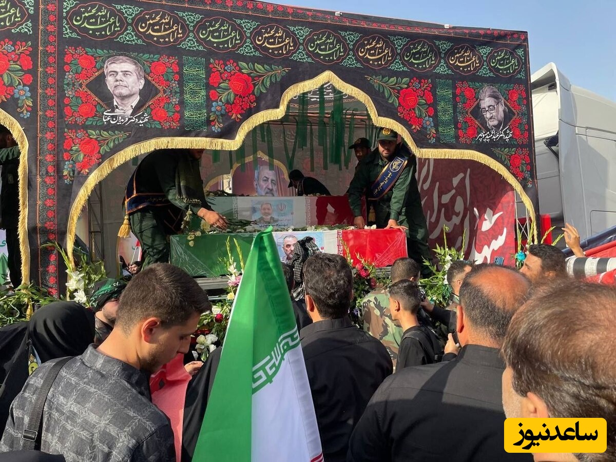 تودهنی جانانه سعید حدادیان به یاوه‌گویی جدید ترامپ در مراسم تشیع شهدای اقتدار+ویدیو/ از حمله ما قوز درآورده ترامپ...