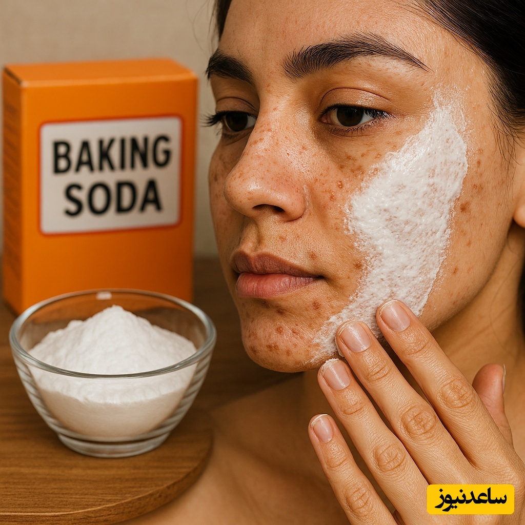 جوش شیرین برای لک صورت؛ معجزه‌ای خانگی یا خطری برای پوست شما؟