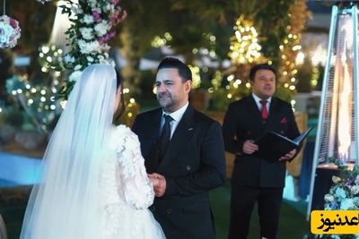 شب پرستاره امیر جعفری در عروسی شاهانه آذر عرب‌خانی و علی هاشمی، برادر دوقلوی هدایت هاشمی «اوس موسی سریال پایتخت»؛ از کیک چندطبقه تا دکور باشکوه و چشم‌نواز