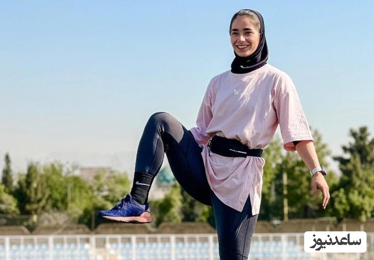 (فیلم) لحظه وحشتناک برخورد دختر ورزشکار ایرانی به دیوار / خداکنه صورت و دماغش چیزی نشده باشه