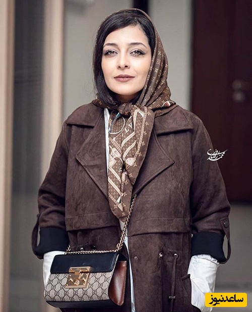 آرایش غلیظ ساره بیات از نمای کاملا نزدیک / واقعا ابروهای پُر جلوه‌ی خاصی بهش داده