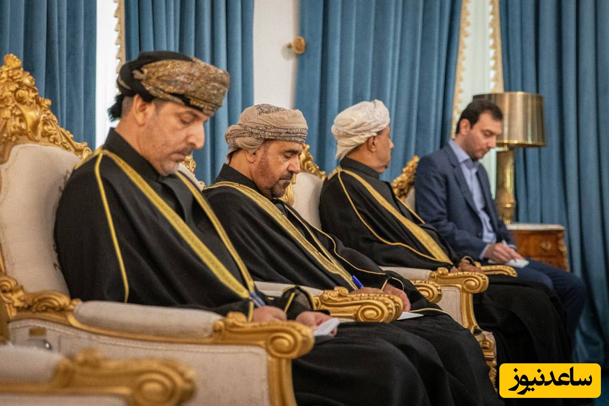 علی لاریجانی  و وزیر عمان