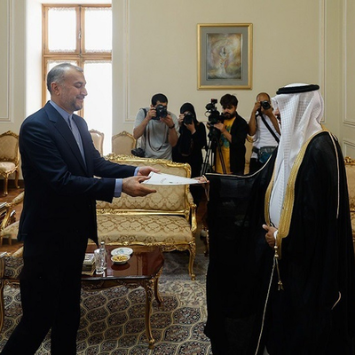 تقدیم استوار نامه سفیر جدید عربستان به حسین امیر عبداللهیان +عکس