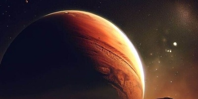 ویدیو / جادوی آسمان "مریخ" در شب؛ نمای خیره‌کننده از سرخ‌ترین سیاره منظومه شمسی!