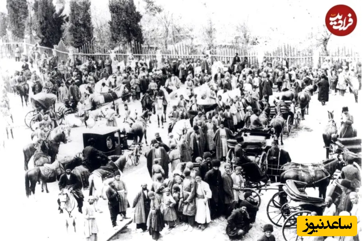 میدان ارگ تهران در دوران ناصرالدین شاه
