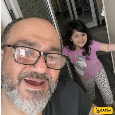 خلاقیت پدرانه و خنده دار مهران غفوریان در تعمیر جوراب پاره دخترش با چسب+عکس/ تا دلتون بخواد خندیدم😂