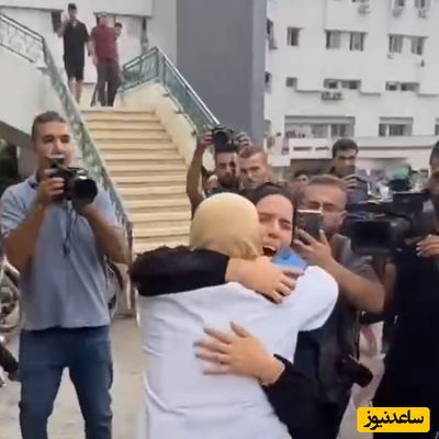 ویدئویی تلخ از مواجهه پرستار فلسطینی با پیکر همسر شهیدش هنگام معالجه بیماران/برای این ویدئو باید خون گریست