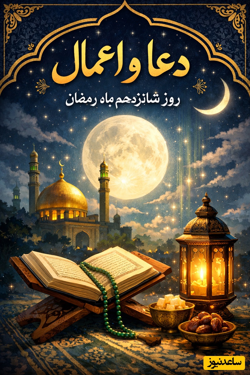 دعای روز شانزدهم ماه رمضان + تلاوت دلنشین جزء 16 قرآن با صدای استاد معتز آقایی و ترجمه + ویدئو
