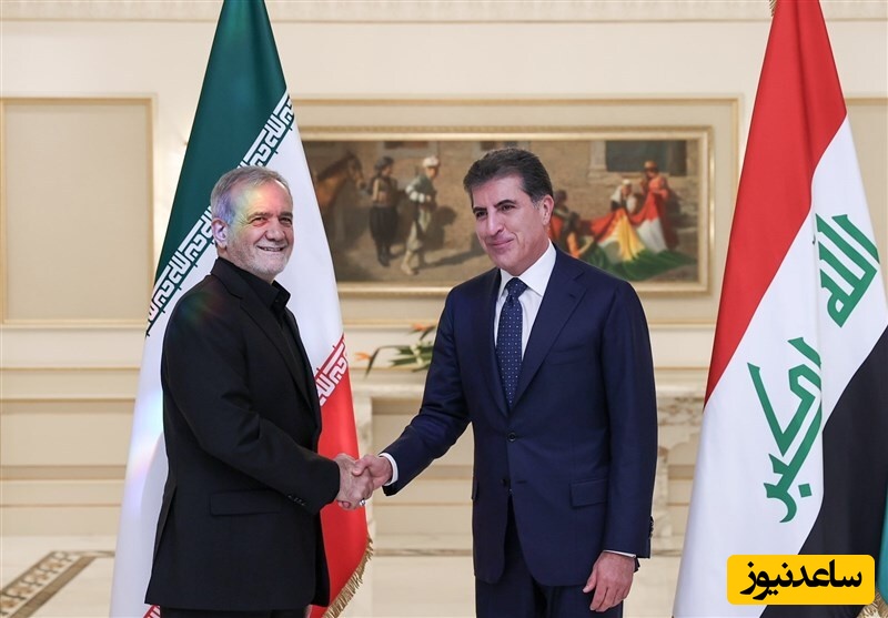 کُردی صحبت کردن مسلط مسعود پزشکیان با خبرنگاران شبکه اقلیم کردستان+ویدیو