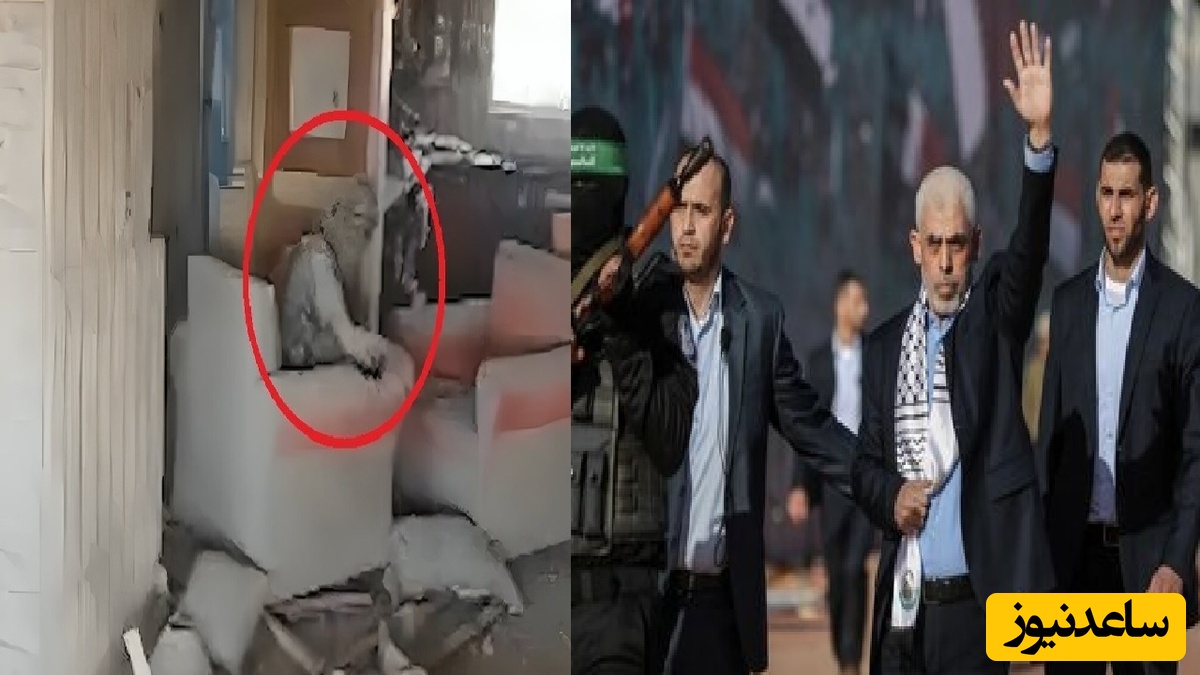 نگاهی به خانه‌ محل اقامت یحیی سنوار قبل و بعد از بمباران و شهادت+ ویدیو