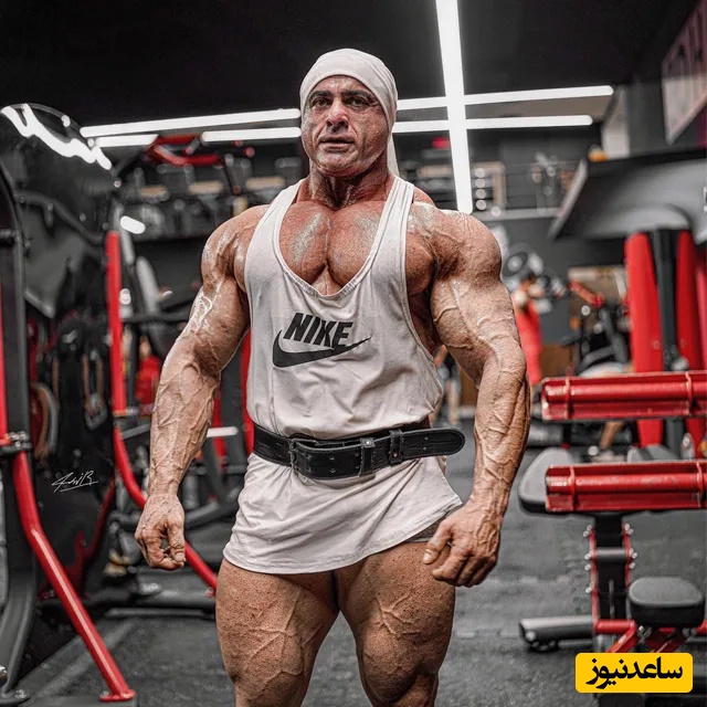 نگاهی به کیک تولد پسر جعفر غفارنژاد، رقیب بابلی هادی چوپان با خلاقیت اوستا قنّاد شمالی/ آقای بدنساز تانک کادو داد😎+عکس