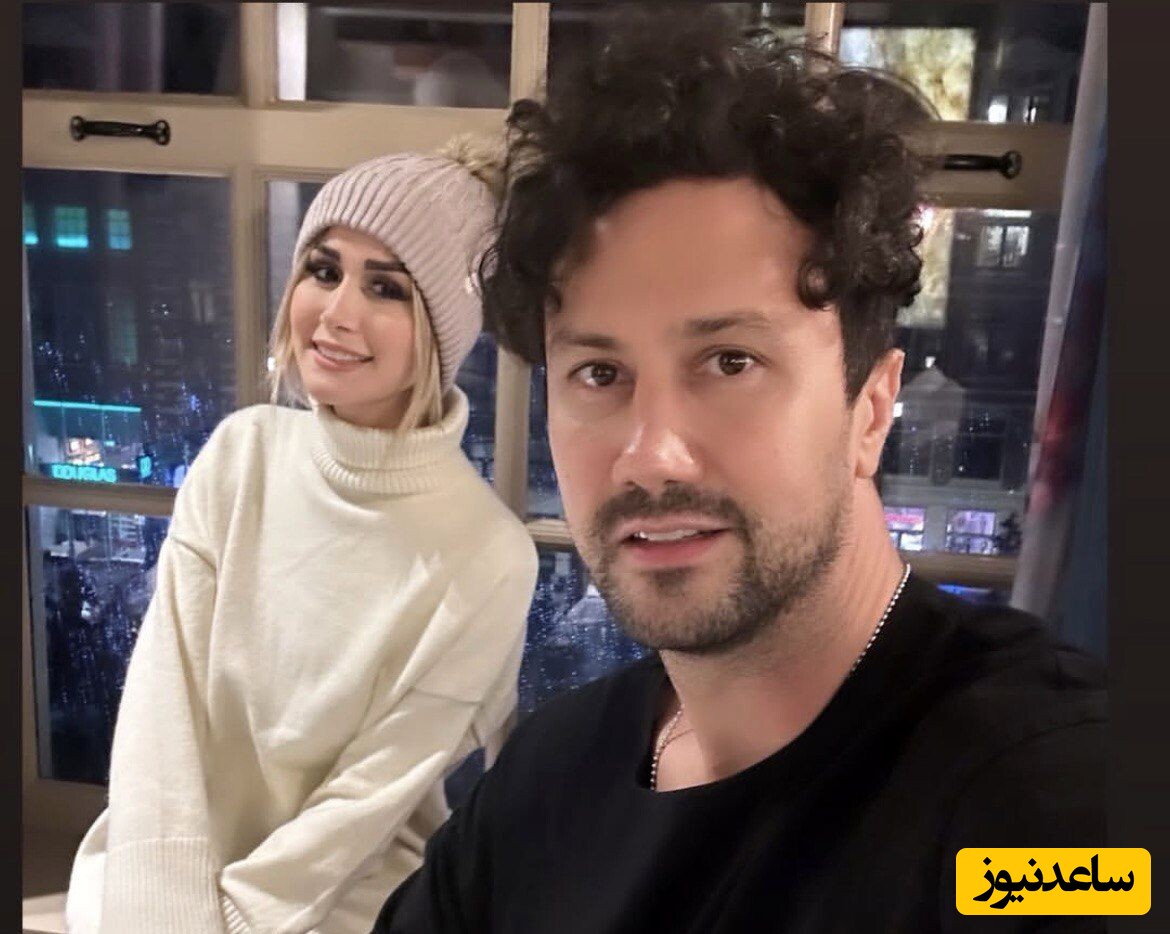 استایل شیک و لاکچری سپیده بزمی پور در سلفی آسانسوریش
