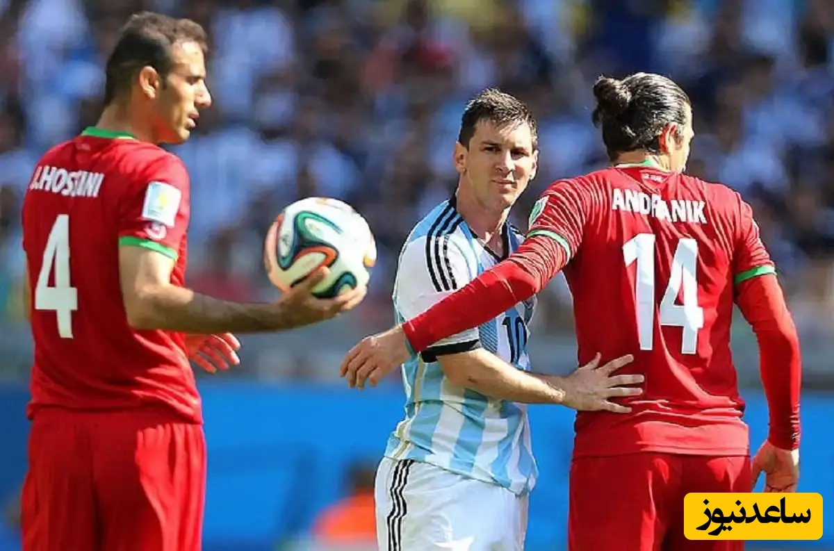 آندرانیک تیموریان در برنامه قیاسی: مسی از نزدیک خیلی خارق العاده بود و ادکلن خوبی داشت و اصلاً بو نمی‌داد!🤣+فیلم