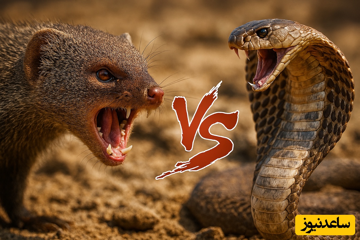 ویدئوی حیات وحش روز؛ این ماجرای راز بقا: نبرد نفسگیر سمور شجاع در جدال مرگ و زندگی با مار کبری