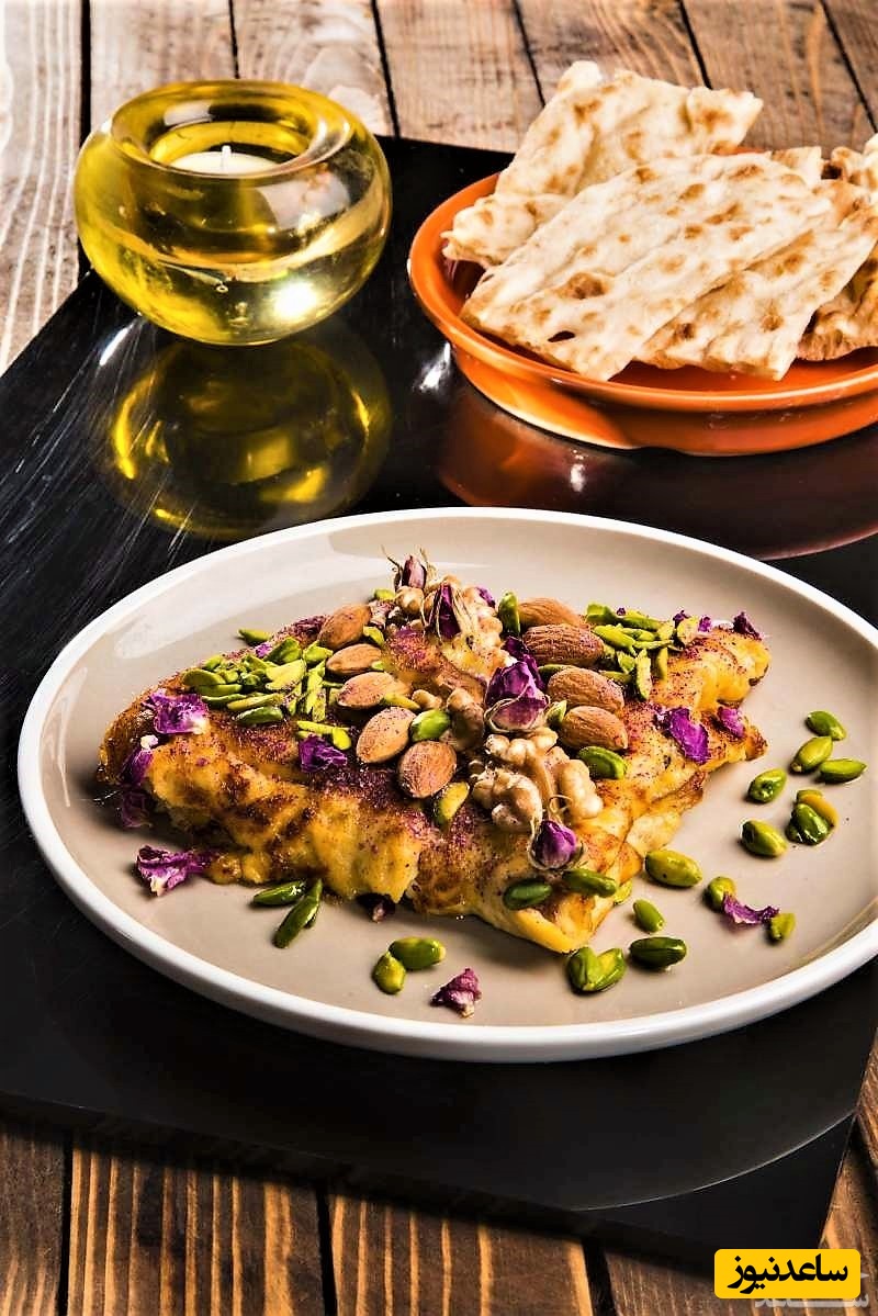 طرز تهیه خاگینه آجیل و خاگینه گل محمدی  لذیذ + عکس