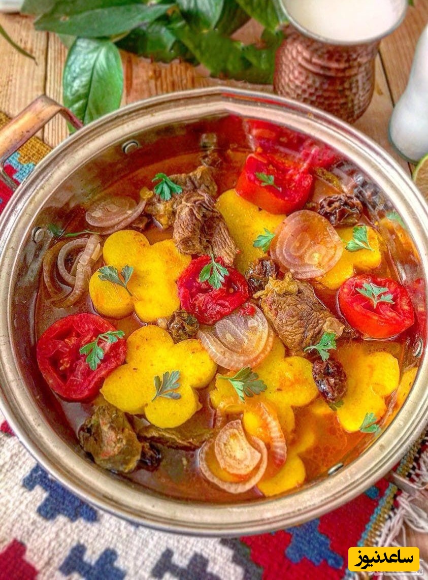 طرز تهیه خورشت سیب زمینی/ لذیذترین غذا با سیب زمینی
