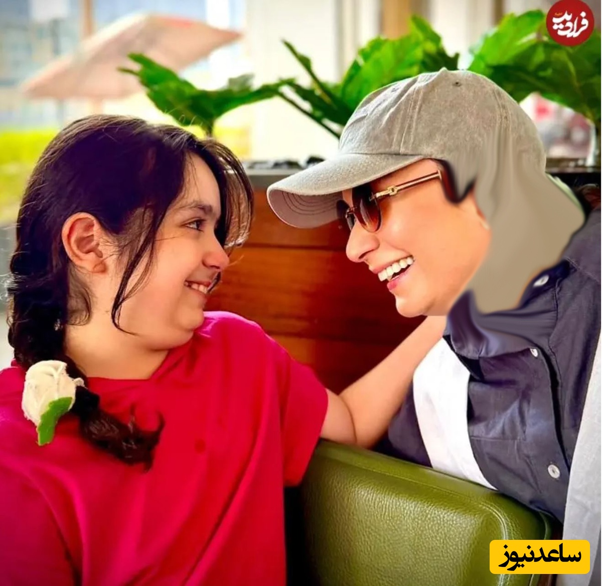 نسرین نصرتی و دخترش