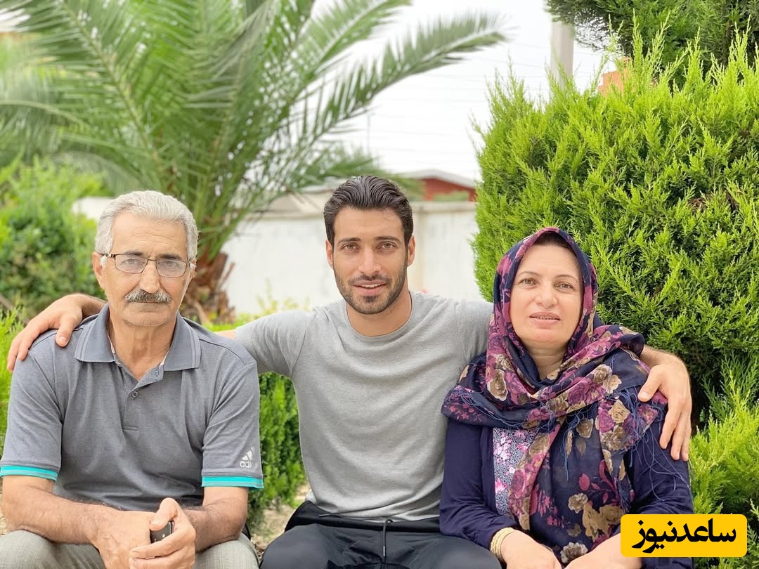 شجاع خلیل زاده و پدر و مادرش