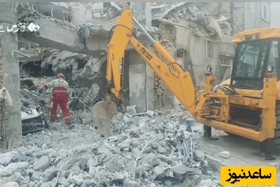 فیلم |  جنایت صهیونی-آمریکایی  در مناطق مسکونی تبریز و ادامه عملیات امداد