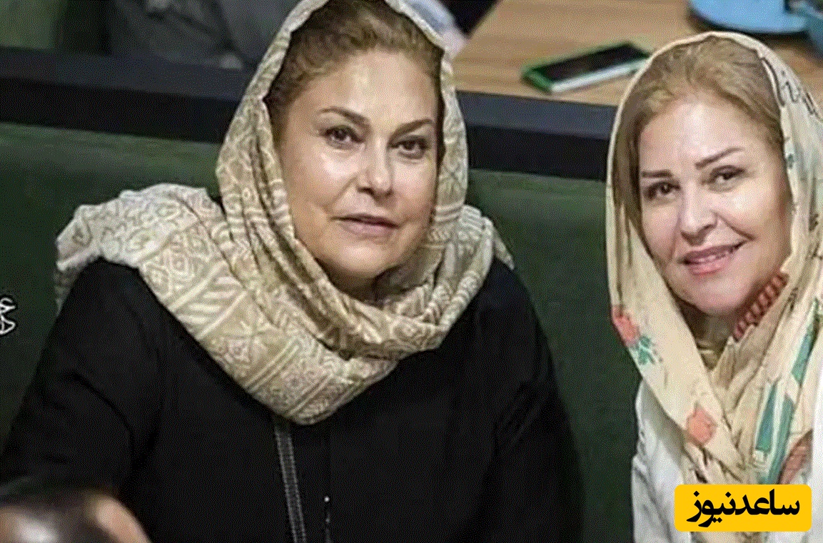 خاطره‌ای از پشت‌صحنه؛ «مهرانه مهین‌ترابی» و «ایرج قادری» کنار هم