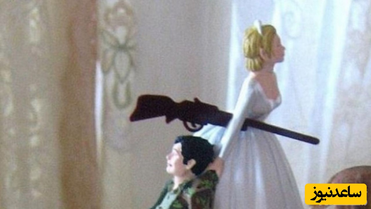 خلاقیت تحسین برانگیز اوستا قناد برای پخت﻿ کیک عروسی که حسابی جنجالی شد / گربه رو باد دمه حجله کشت