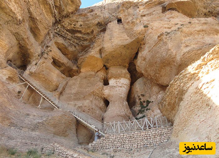 غار کرفتو کردستان بزرگترین غار به جامانده از دوره انسان‌های اولیه + فیلم