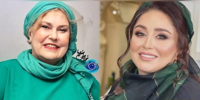ژاله صامتی مهمان ویژه سورپرایز تولد مهرانه مهین ترابی، بازیگر مجرد سینما و تئاتر / همسر ژاله خانم هم بود