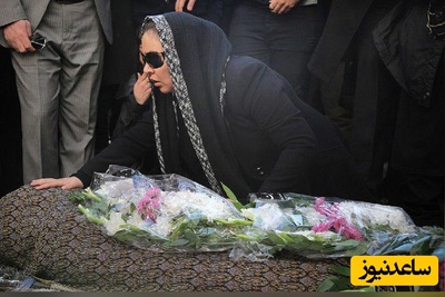 بی‌قراری شدید زیبا بروفه در مراسم خاکسپاری همسرش؛ از آخرین بوسه بر پیکر همسر جوانش تا دلداری دادن علیرام نورایی به خانم بازیگر در بهشت زهرا+عکس و فیلم