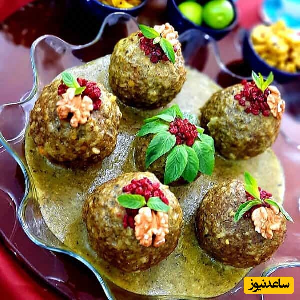 آموزش آشپزی ؛ طرز تهیه کوفته سبزی غذای سنتی و محلی شیرازی ها