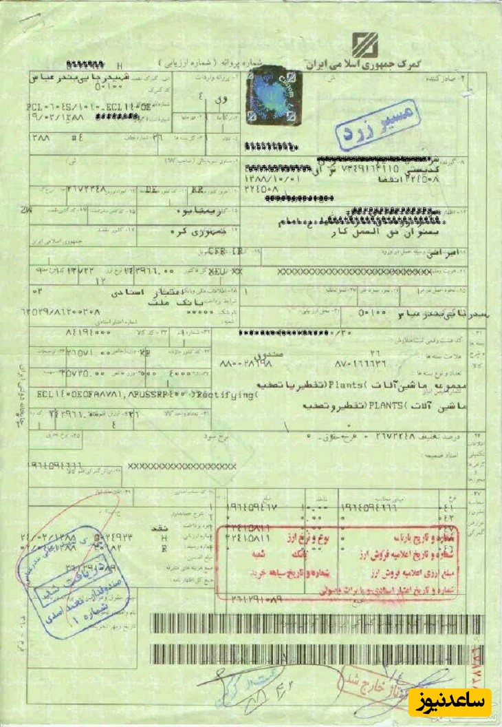 همه چیز در مورد برگ سبز گمرکی و مدارک لازم برای دریافت آن