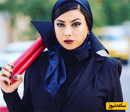 نگاهی به انگشتر عجیب و غریب آزاده صمدی بازیگر ایرانی +عکس/ این معنی خاصی داره؟