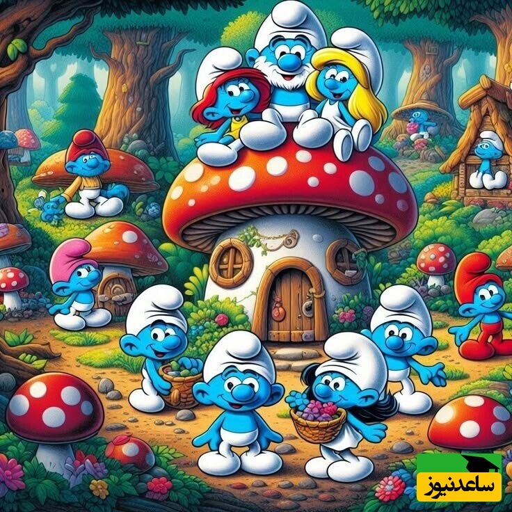 (ویدیو) با کارتون Smurfs، سه سوته کلمات و اصطلاحات انگلیسی رو با تلفظ درست یاد بگیر!