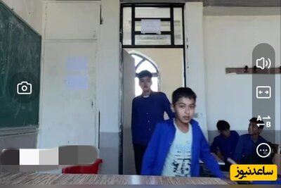 (فیلم) دوربین مخفی معلم باحال از دانش آموزان کلاسش / عکس العمل بچه ها به دوربین جالبه!
