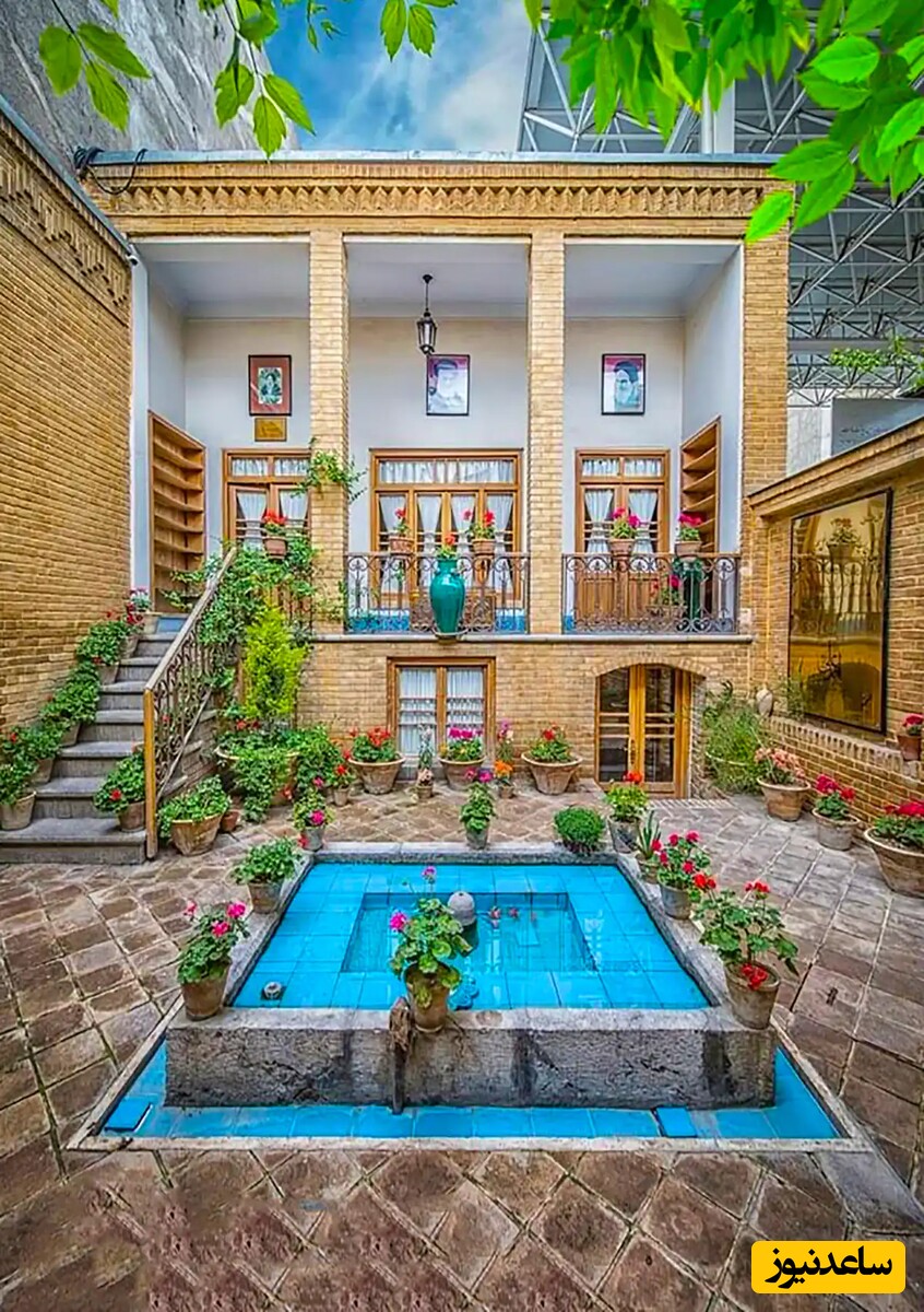 حیاط قدیمی